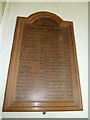 St Leonard, Denton: incumbency board