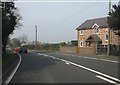 House at a corner of the A41, Whitchurch Road