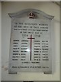 St Leonard, Denton: Great War Memorial