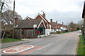 Houses along B2096 at Cade Street