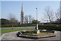 Disused fountain in Bodelwyddan