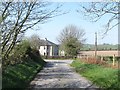 Lisnacroppan Road at the junction with Ballynafern Road