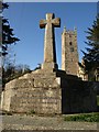 Cross and church, Bovey Tracey