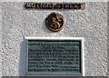 Plaque, Muthag Street Selkirk