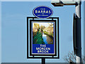 Inn sign, the Morden Brook