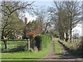 Public footpath to Swancote east of Bridgnorth