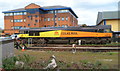 Colas Rail locomotive 66745 at Gloucester railway station