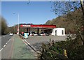 Texaco station, Forder Valley