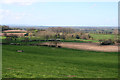 View from lower slopes of Burwardsley Hill