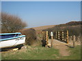 Footbridge over Salters Burn