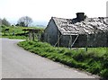 Derelict cottage at the ninety degree bend in Lisnacroppan Road