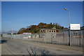 Commercial yard on the edge of Porthmadog