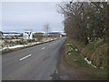 NJ5516 : A980 approaching Bridge of Alford slip road by Stanley Howe