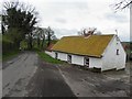 Thatched cottage at Derrynascobe