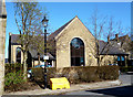 Barnoldswick: Back entrance to the Library