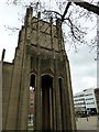 Outside Sheffield Cathedral