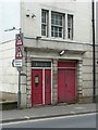 Doorway to the Royal Lofts, West Street, Sowerby Bridge