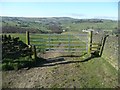 Stile and gate on Ripponden Footpath 55, Soyland