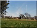 TQ2906 : Rugby Pitch - Hove Recreation Ground by Paul Gillett