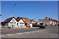 Astley Lane meeting the B4112 Ansley Road and the B4102 Arbury Road at Stockingford