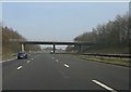 M58 motorway - Church Road bridge, Bickerstaffe