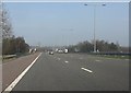 M58 motorway at Tontine Road bridge