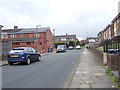 Corfe Close - looking towards Windmill Lane