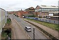 Worksop Road from aqueduct