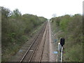 Railway towards Nottingham