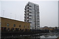 Towerblock by the canal