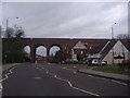 Railway bridge over Mill Brook Road