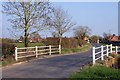 The bridge over Childrey Brook at West Hanney