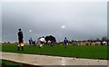 TQ6200 : Football match, The Oval, Eastbourne by nick macneill