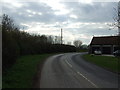 Minor road into Hawton