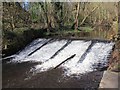 Weir on River Loxley by Wisewood Forge