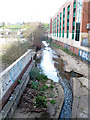 The Porter Brook, nearly dry