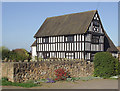 Half timbered house at High Grosvenor near Claverley, Shropshire