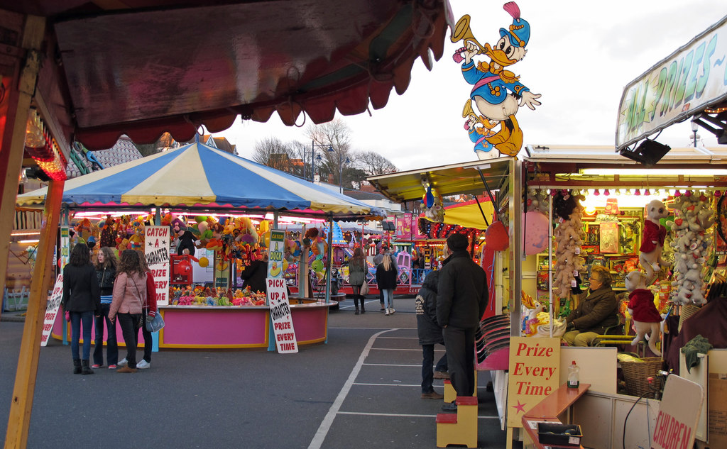 Easter fun fair © Roger Jones :: Geograph Britain and Ireland