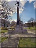 SK3387 : Weston Park War Memorial by David Dixon