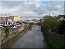 J0825 : The Clanrye river above Dublin Bridge by Eric Jones