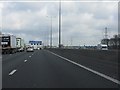 M1 motorway near Pepsalend Farm