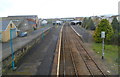 A view from footbridge to footbridge, Llanelli railway station