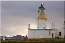 NH7455 : Chanonry lighthouse at sunset by Roger Davies