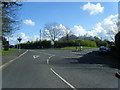 Top Road crosses B5152 to Delamere Road