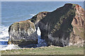 TA2570 : Coastal erosion, Flamborough Head by Pauline E