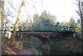 Basingstoke Canal - footbridge and roadbridge