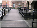 Boardwalk and railings, Victoria Quays