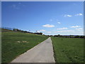 Walking east along Scotswood Road (path)