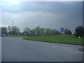 Roundabout on Water Way, Harlow