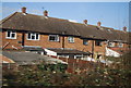 Houses by the railway, Cranham